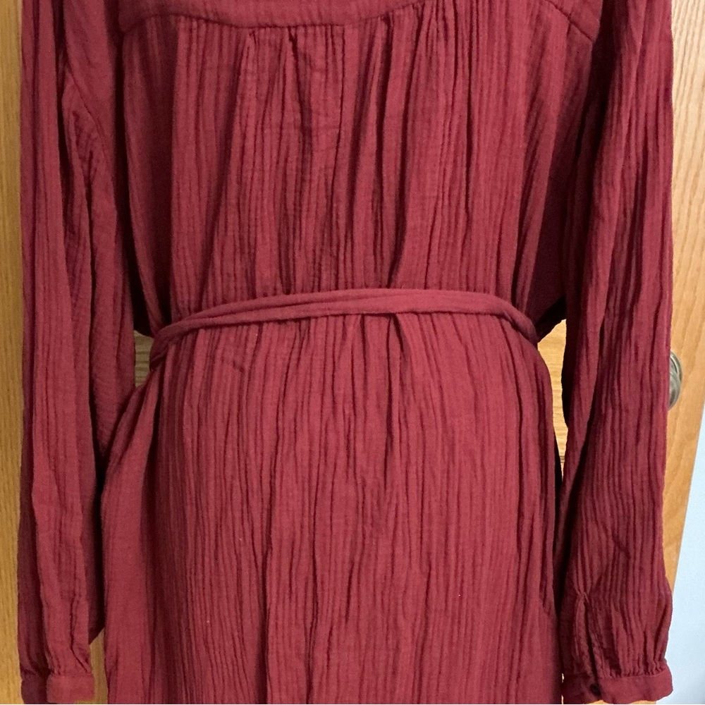 Beautiful fall belted waist dress. - Picture 4 of 5